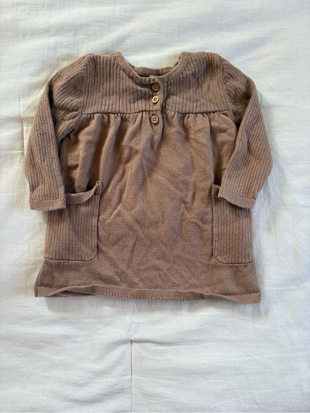 Baby girl sweater dress